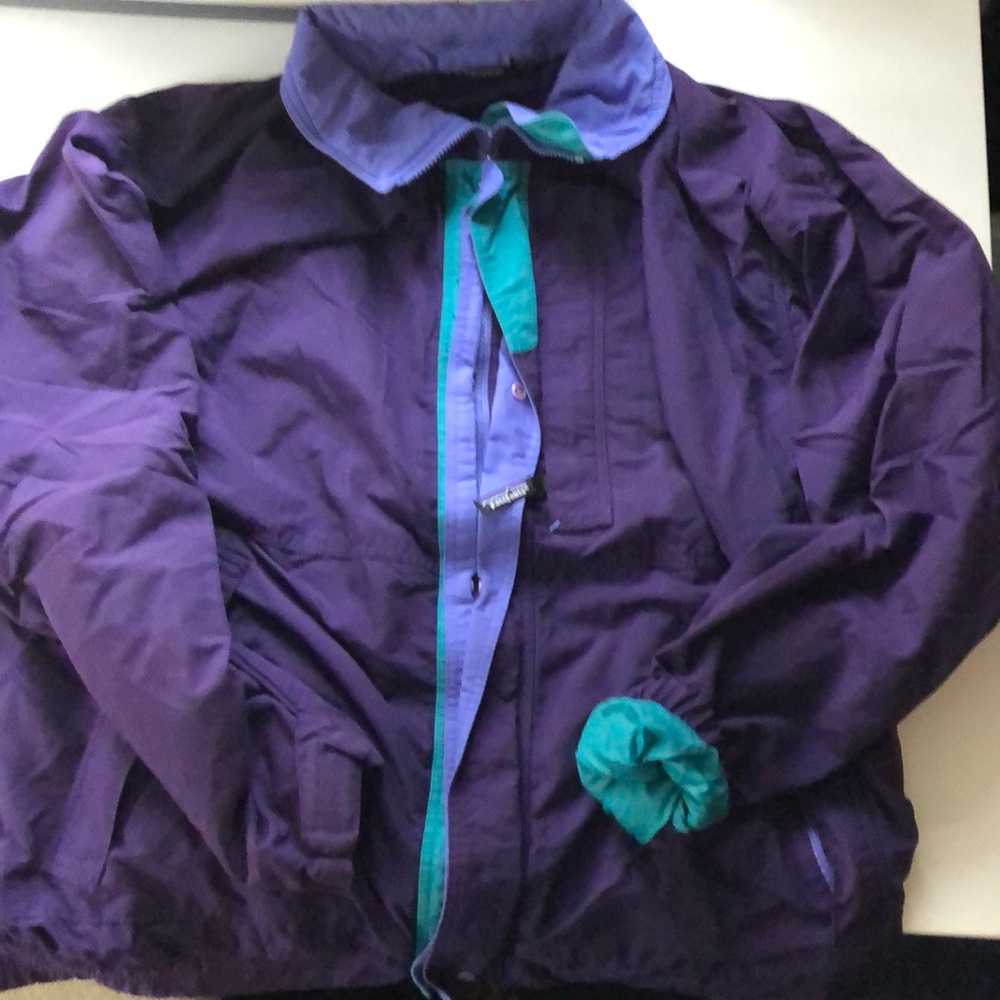 Medium purple Patagonia windbreaker